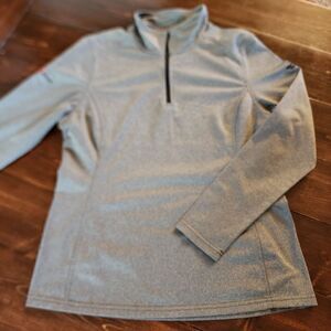 The North Face Womens Long Sleeve Zip Front Pullover Size Large